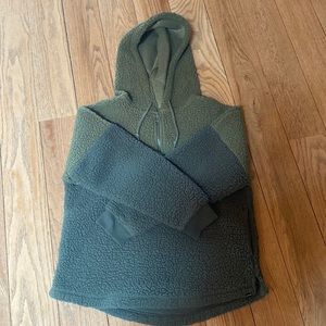 Pink Victoria’s Secret Sherpa Hoodie